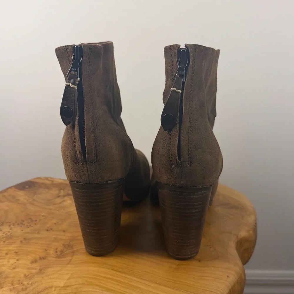 rag & bone Brown Heeled Boots - Picture 4 of 10